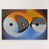 Abstract Enso Puzzel (Horizontaal)