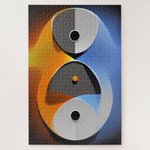 Abstract Enso Puzzel