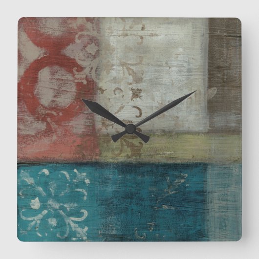 Abstract erfgoed I Vierkante Klok (Voorkant)