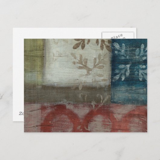 Abstract erfgoed II Briefkaart (Voorkant / Achterkant)