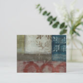 Abstract erfgoed II Briefkaart (Staand voorkant)