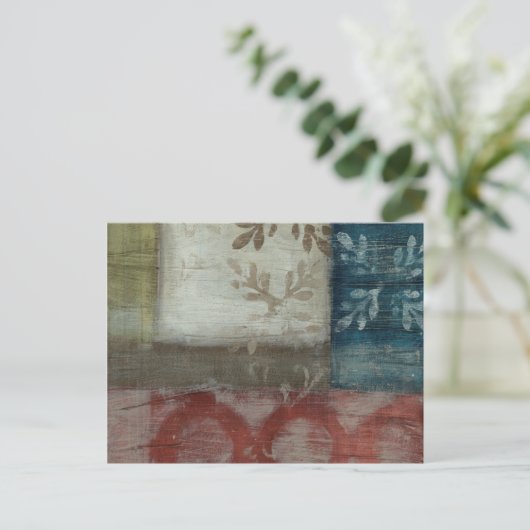 Abstract erfgoed II Briefkaart (Staand voorkant)