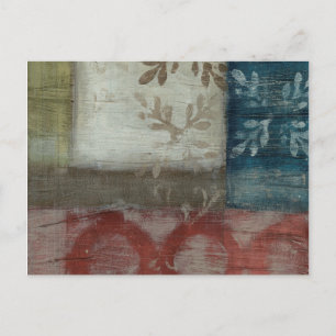 Abstract erfgoed II Briefkaart