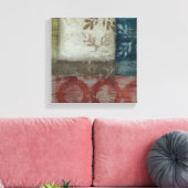 Abstract erfgoed II Canvas Afdruk (Insitu (Woonkamer))