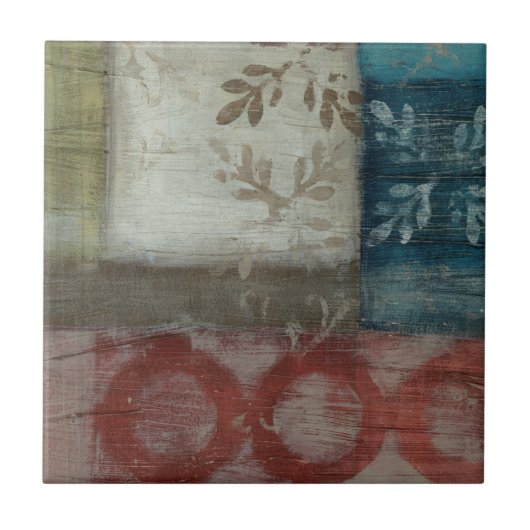 Abstract erfgoed II Tegeltje (Voorkant)