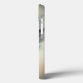 Abstract Ethereal Feather Phone Case - Minimalist  (Achterkant / Links)