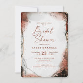 Abstract etherisch verbrand Oranje Vrijgezellenfee Kaart (Voorkant)