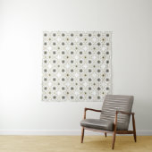 Abstract ethnic geometric patterns design backgrou wandkleed (In situ)