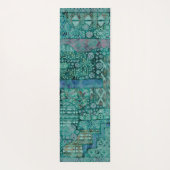 Abstract ethnooppatroon - Folklore Art 1+2 Yogamat (Achterkant)