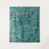 Abstract ethnooppatroon - Folklore Art 2 Wandkleed (Voorkant)