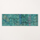 Abstract ethnooppatroon - Folklore Art 2 Yogamat (Voorkant (horizontaal))