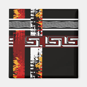 Abstract , etnisch , creatief magneet