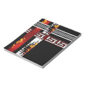 Abstract , etnisch , creatief notitieblok (Linkerzijde)