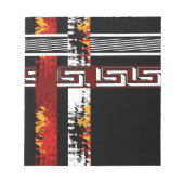 Abstract , etnisch , creatief notitieblok (Voorkant)