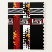 Abstract , etnisch , creatief planner (Achterkant)