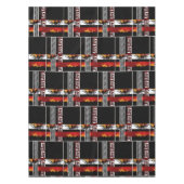 Abstract , etnisch , creatief tafelkleed (Voorkant)