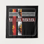 Abstract , etnisch , creatief wandkleed (Voorkant)