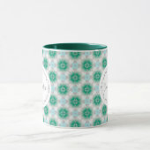 abstract etnisch patroon mok (Midden)