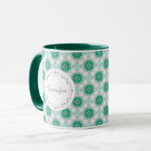 abstract etnisch patroon mok (Voorkant links)