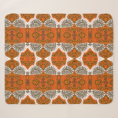 Abstract etnisch: trendy boho. sherpa deken (Voorkant (horizontaal))