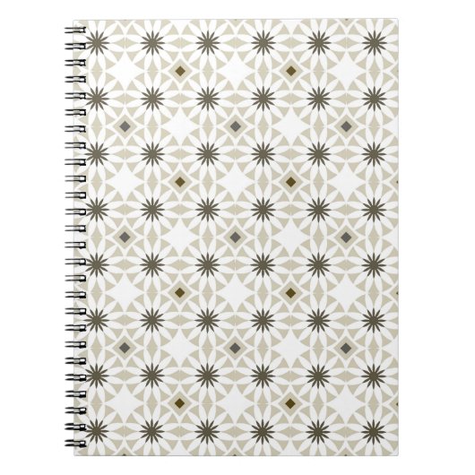 Abstract etnische geometric patterns design backgr notitieboek (Voorkant)