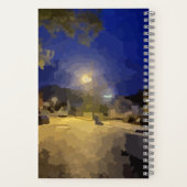 Abstract Evening Sketchbook Notitieboek (Achterkant)