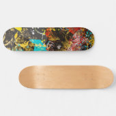 Abstract expressionisme #1 Skateboard (Horizontaal)