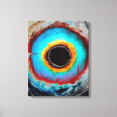 Abstract expressionisme Black Hole Contemmodern Canvas Afdruk (Voorkant)