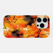 Abstract expressionisme  iPhone hoesje (Achterkant horizontaal)