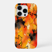 Abstract expressionisme iPhone hoesje (Achterkant)