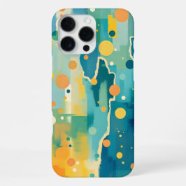 Abstract expressionisme iPhone 16 pro max hoesje