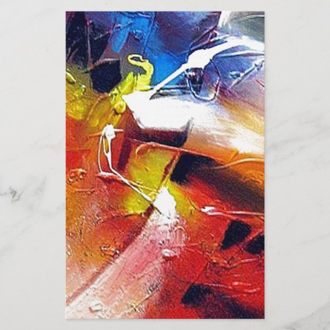 Abstract expressionisme schilderen (Voorkant)