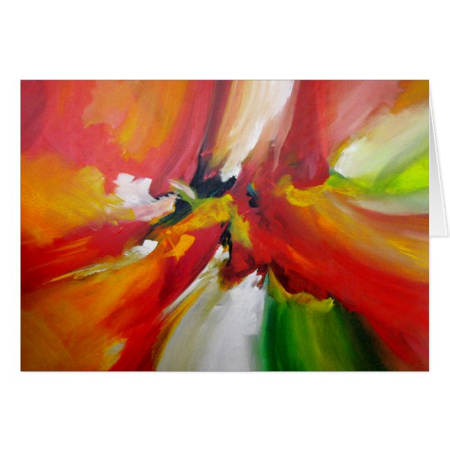 Abstract expressionisme schilderen (Voorkant Horizontaal)