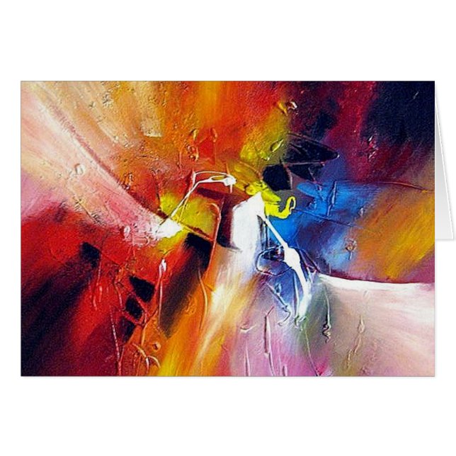 Abstract expressionisme schilderen (Voorkant Horizontaal)