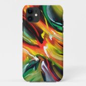 Abstract expressionisme schilderen Case-Mate iPhone case (Achterkant)