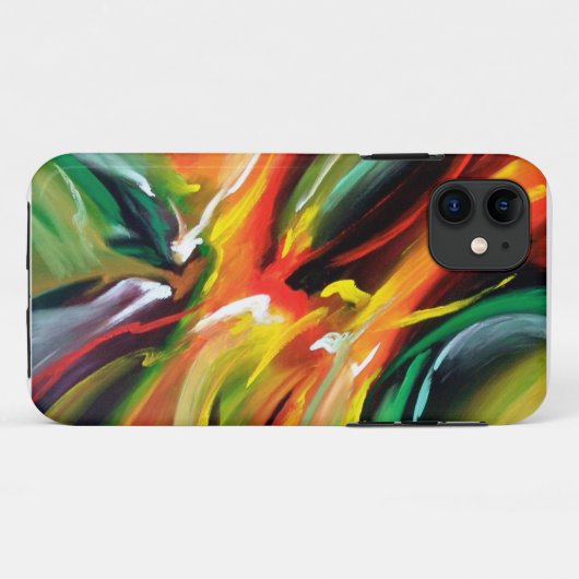 Abstract expressionisme schilderen Case-Mate iPhone case (Achterkant (horizontaal))