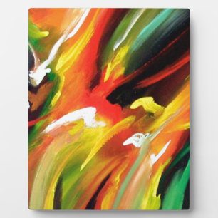 Abstract expressionisme schilderen fotoplaat