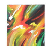 Abstract expressionisme schilderen notitieblok (Voorkant)