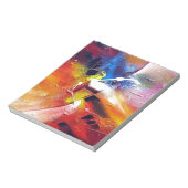 Abstract expressionisme schilderen notitieblok (Linkerzijde)