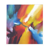 Abstract expressionisme schilderen notitieblok (Voorkant)