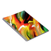 Abstract expressionisme schilderen notitieboek (Rechterzijde)