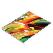 Abstract expressionisme schilderen notitieboek (Linkerzijde)