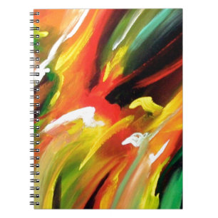 Abstract expressionisme schilderen notitieboek