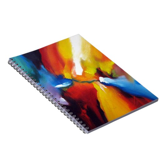 Abstract expressionisme schilderen notitieboek (Rechterzijde)