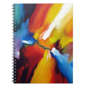 Abstract expressionisme schilderen notitieboek