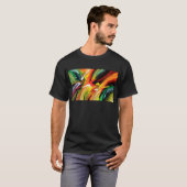 Abstract expressionisme schilderen t-shirt (Voorkant volledig)