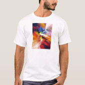 Abstract expressionisme schilderen t-shirt (Voorkant)