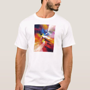Abstract expressionisme schilderen t-shirt