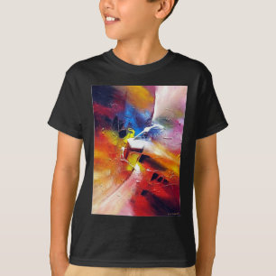 Abstract expressionisme schilderen t-shirt