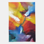 Abstract expressionisme schilderen theedoek (Verticaal)